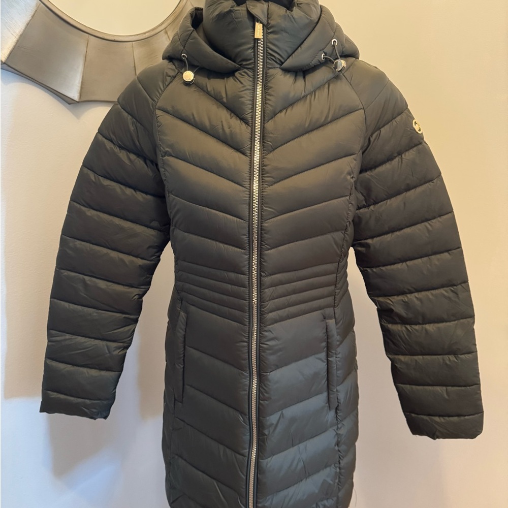 Michael Kors Dark Gray Puffer Jacket